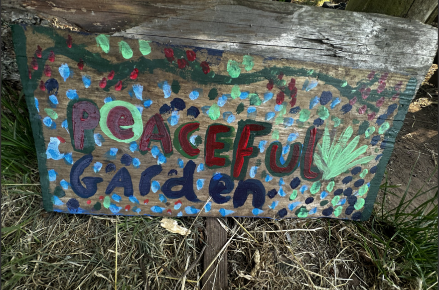 peaceful garden